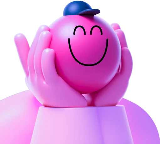 Nastia character holding her face
